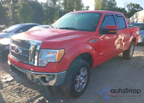 2012 Ford F-150 Lariat из США, поврежденный, VIN 1FTFW1ETXCFA01613